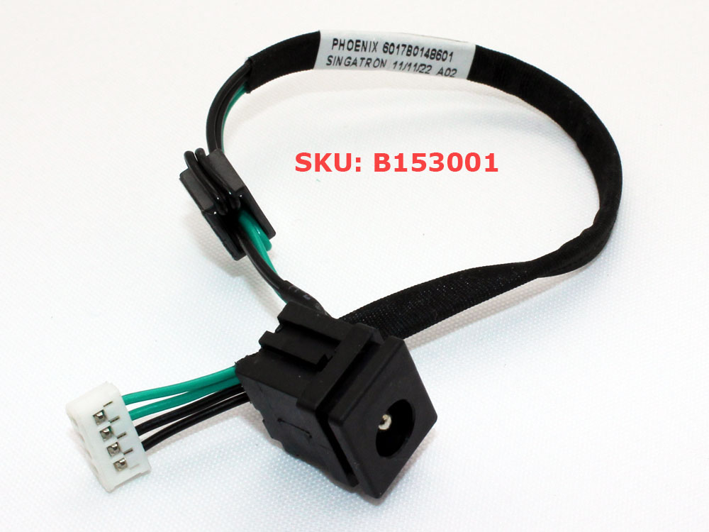 (image for) Toshiba Satellite A200 A205 A210 A215 Pro A200 V000927160 AC DC Power Jack Socket Connector Charging Port DC IN Cable Wire Harness